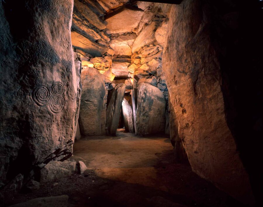 The passageway at Newgrange